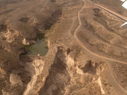 Figure 56 - Bad land formation in arid country (Tenerife Island).