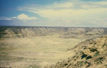 Figure 60 -Desert canyon (Namibe Desert, Angola).