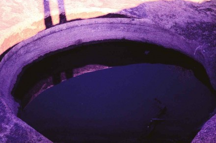 weathering cup in Orange River, S. A.