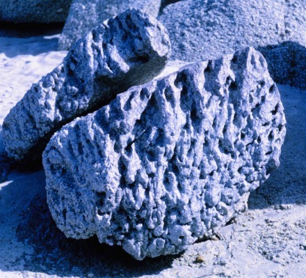 Figure 54 - close up of sand blasted granite outcrop (Cape Peninsula, South Africa).