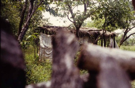 Figure 153 - My camp’s toilet facilities (Bentiaba, Angola).