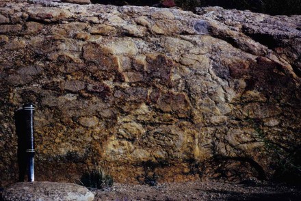 Figure 142 - Possible greisenised granite (Okiep, South Africa).